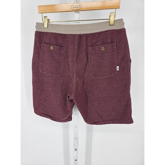 Vans Men's Purple Mid Rise Pockets Sweatshorts Shorts Size S - Picture 4 of 5